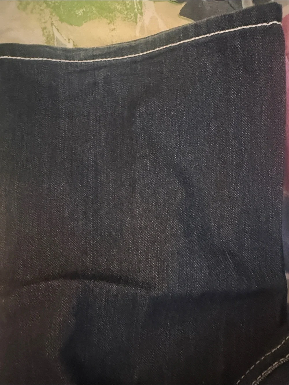 True Religion Men’s Straight Jeans in Dark Indigo